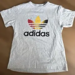 adidas アディダス　Tシャツ M 未使用　90's ライトブルー
