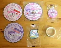 エスターバニー×くら寿司　コースター、缶バッジ、マスキングテープ等　計6点