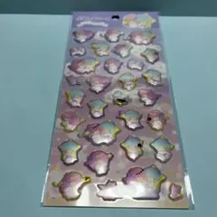 サンリオ ぷくっとシール　キキ　ララ　リトルツインスターズ