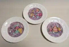 GIEN ケーキプレート ３枚 ジアン