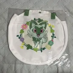 ポケモン　プレミアムサークルトートバッグ　SWEET ニャオハ