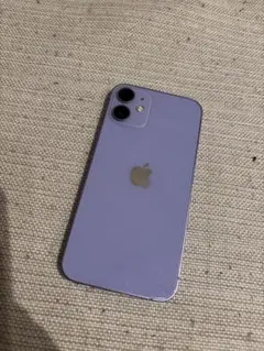 Apple iPhone 12mini パープル 本体　128gb