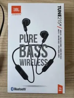 JBL ワイヤレスインイヤーイヤホン ブラック JBLT215BT