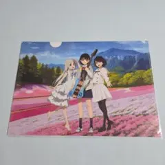 あの花，心叫，空青　A4クリアファイル