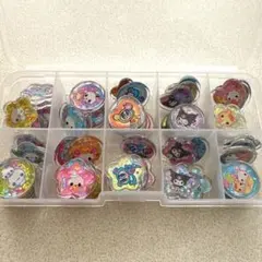 【正規品】おはじきシール セット まとめ売り 収納ケース入り