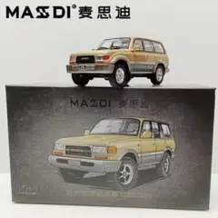 MASDI 1/64 トヨタ ランドクルーザー LC80 1994年 ゴールド