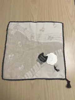 YOUKOU HOME Nekomoji イニシャル タオルハンカチ（K）