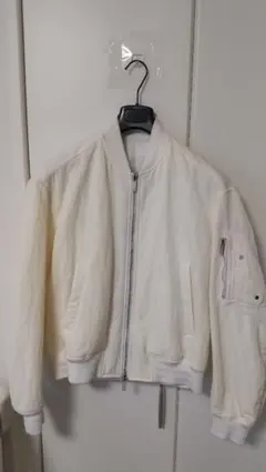 ニ*ク様 Dior sacai ４４　ホワイト MA-1 フライト　ジャケット SACAI] MA-1 Blouson – MaW SAPPORO