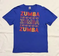 ZUMBA 半袖Tシャツ ブルー正規品のサムネイル