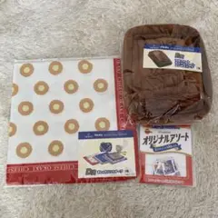 ブルボンくじ　C賞シール　D賞ハンカチ