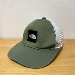 ☆THE NORTH FACE メッシュキャップ 帽子 キッズ　オリーブグリーン