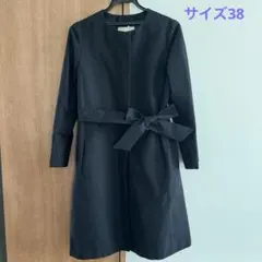 UNITED ARROWS ブラック トレンチコート