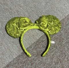 ディズニー　ミニー　スパンコールカチューシャ