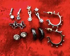 多様なデザインのピアスセット まとめ売り 単品購入可能！