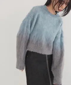 グラデーションニット ニット