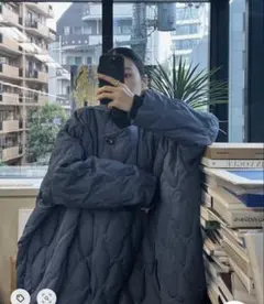 RIM.ARK Wrapped cocoon down CT ダウン　コート　黒 RIM.ARK（リムアーク）の「Wrapped cocoon down CT（ダウンジャケット