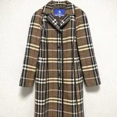 【1回のみ着用】バーバリー　 ノバチェック　ロングコート　ベージュ