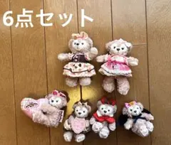 シェリーメイ 【6点セット】ぬいぐるみバッジ マスコット