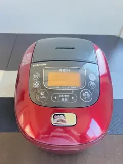 TOSHIBA 炊飯器 RC-6XM グランレッド 2023年製 3.5合 - メルカリ