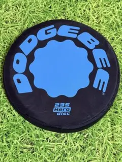 DODGEBEE 235 Hero disc フリスビー　黒×みずいろ