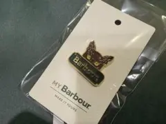 【未開封新品】Barbour 原宿店&公式オンライ限定 【ピンバッジ】キャット