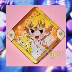 鬼滅の刃 我妻善逸 / ☆ 2023 ホワイトデー 缶バッジ