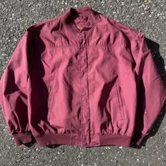 OrnieダービージャケットL バーガンディー 90s 希少カラー