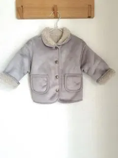 韓国子供服　La.camel ムートンコート　S