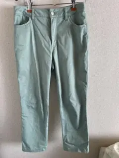 ミントグリーン カジュアルパンツ