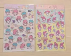 マイメロディ リトルツインスターズ シールセット