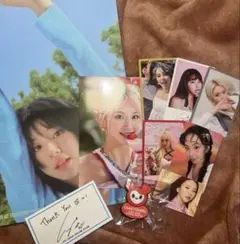TWICE チェヨン グッズ セット トレカ ポストカード ポスター シール