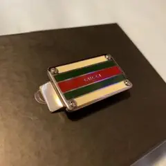 【希少】GUCCI マネークリップ レッド・グリーン　即購入可