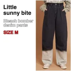 希少 Little sunny bite ブリーチ ボンバー デニムパンツ Mのサムネイル