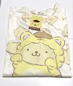 【M-L】ポムポムプリン 長袖 トラ
