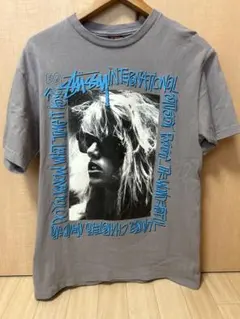 old stussy ローラ　ネイビー L Stussy Laura Tシャツ 新品 紺 ネイビー ローラ フォト レア - メルカリ