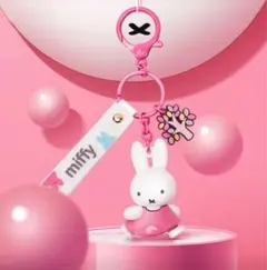 miffy キーホルダー ピンク　マスコット　フィギュア　海外限定　正規品