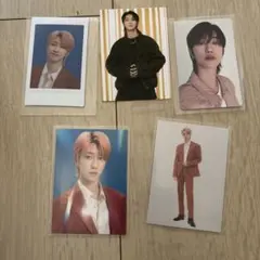 K-POP タレントカード 5枚セット　seventeen ミンハオ