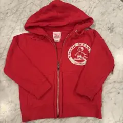 PACIFIC OCEAN BLUE 110 レッドパーカー