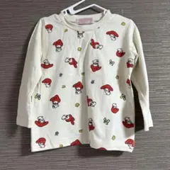 マイメロ 長袖Tシャツ 90サイズ アイボリー