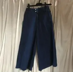 デニム ワイドパンツ