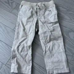 ベージュ ウエストゴム