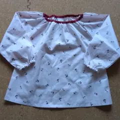 スモック　プレイウェア　サクランボ