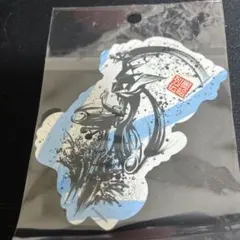 ポケモンセンター 墨絵列伝 ステッカー ゲッコウガ メガジュカイン