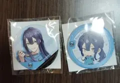 にじさんじJ1くじ E賞缶バッジ2個セット 長尾景