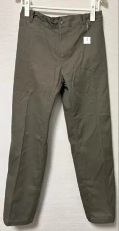 メンズ カジュアルパンツ 裏地付き サイズM 美品 スリムフィットパンツ