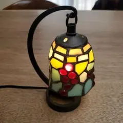 ステンドグラスランプ ぶどう