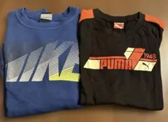 PUMA長袖シャツ NIKEトレーナー　150cm