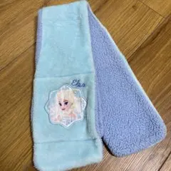 エルサ フリースマフラー 水色