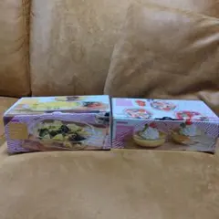 新品未使用)HARIO 耐熱グラタン皿2個＆スイーツボウル4個！２点セットのサムネイル