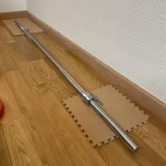FIGHTING ROADバーベルシャフト 180cm カラー付き　着払いのサムネイル